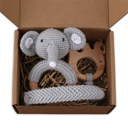 Crochet Baby Teether Rattle