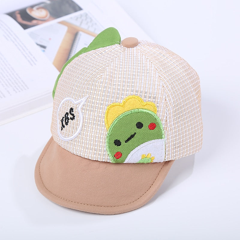 Spring Autumn Cartoon Bear Baby Baseball Cap Baby Boy Girl Adjustable Snapback Caps Hip Hop Baby Hats Newborn Infant Sun Caps