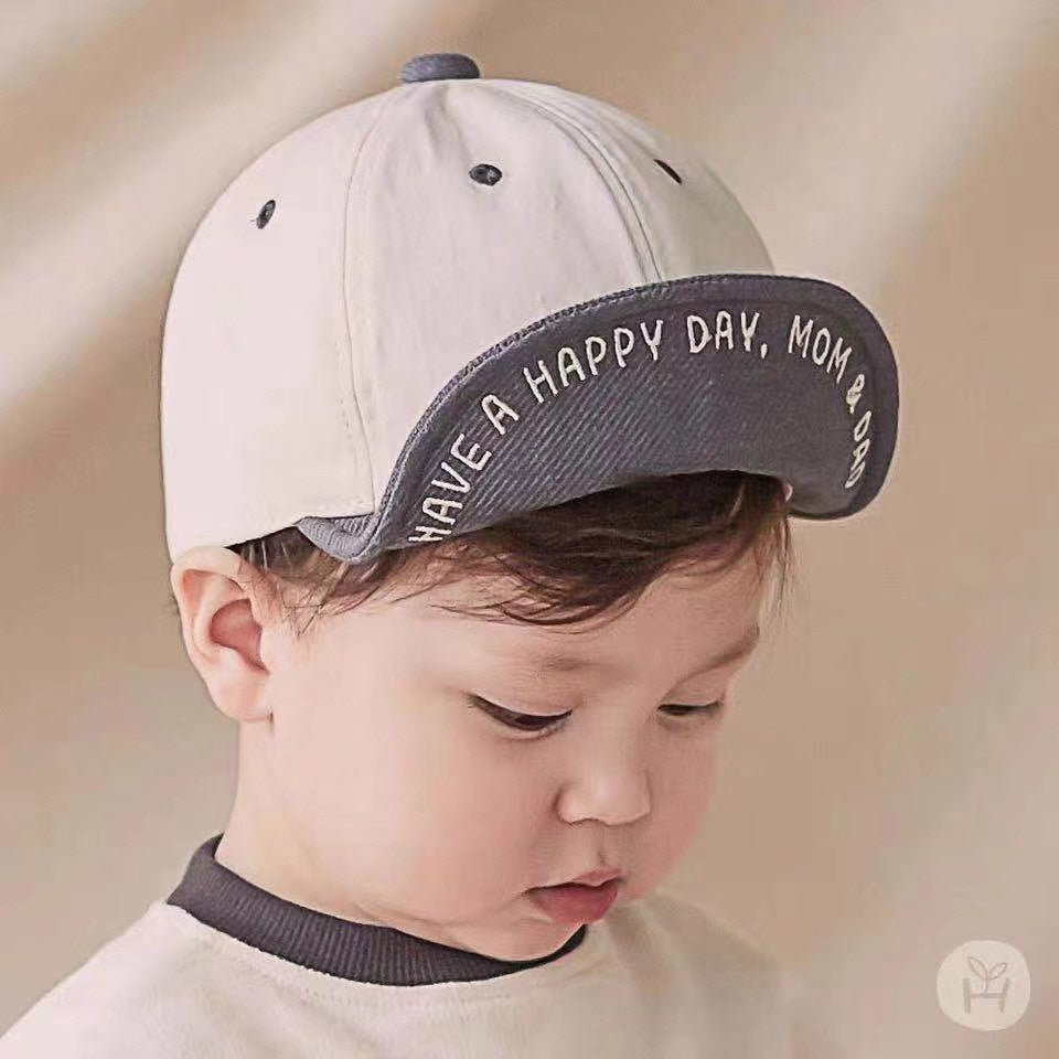 Spring Autumn Cartoon Bear Baby Baseball Cap Baby Boy Girl Adjustable Snapback Caps Hip Hop Baby Hats Newborn Infant Sun Caps