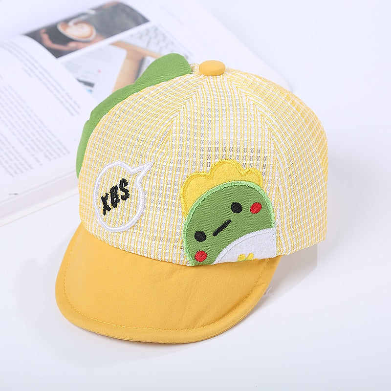 Spring Autumn Cartoon Bear Baby Baseball Cap Baby Boy Girl Adjustable Snapback Caps Hip Hop Baby Hats Newborn Infant Sun Caps