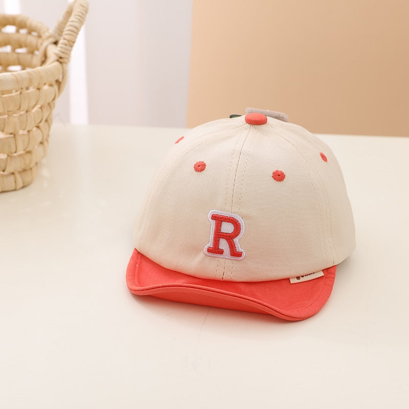 Spring Autumn Cartoon Bear Baby Baseball Cap Baby Boy Girl Adjustable Snapback Caps Hip Hop Baby Hats Newborn Infant Sun Caps