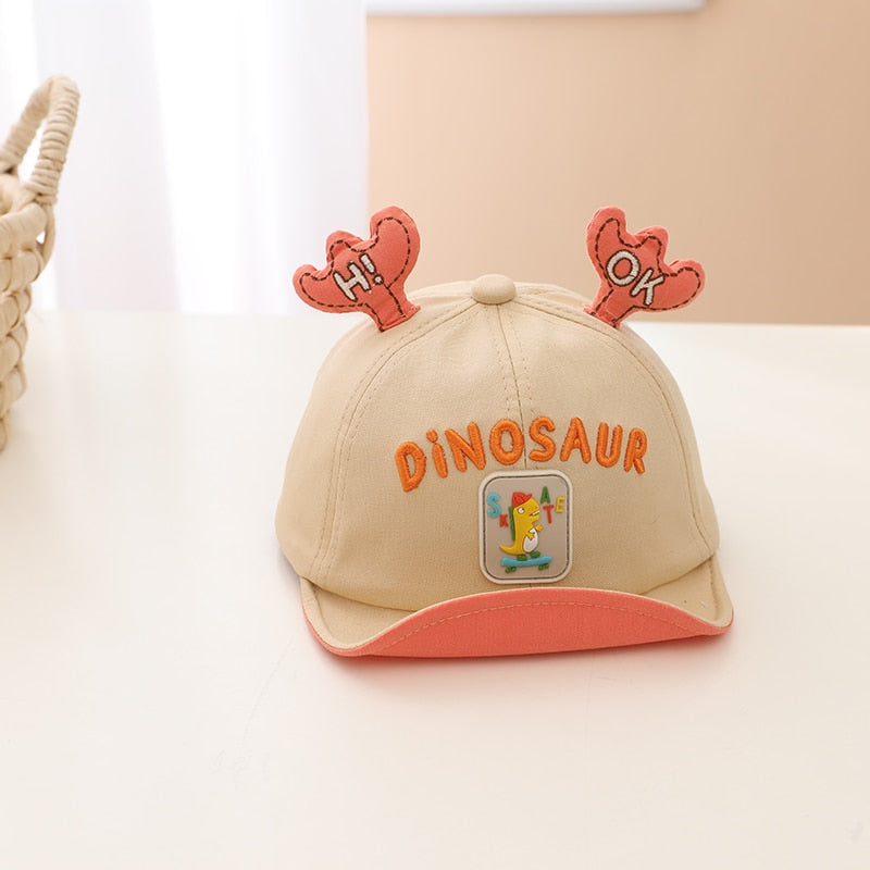 Spring Autumn Cartoon Bear Baby Baseball Cap Baby Boy Girl Adjustable Snapback Caps Hip Hop Baby Hats Newborn Infant Sun Caps